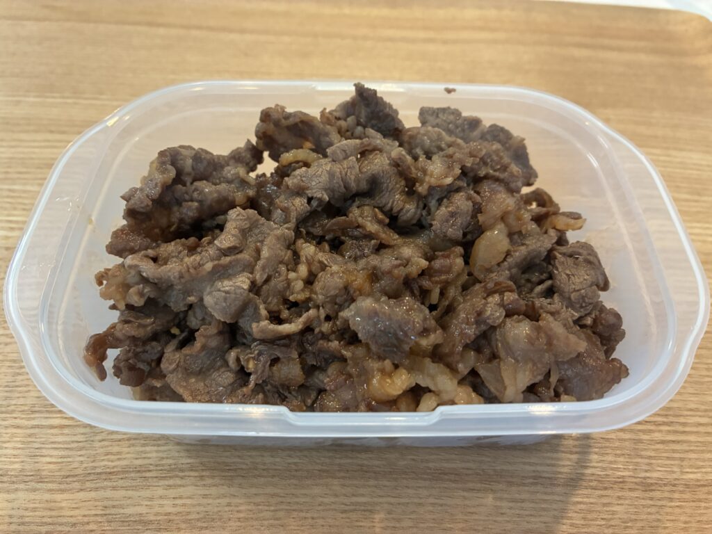 牛肉のプルコギ風
